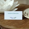 Winietka z gałązką lawendy