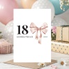 Zaproszenia na 18 z kokardą