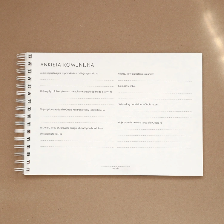 ankieta komunijna 1