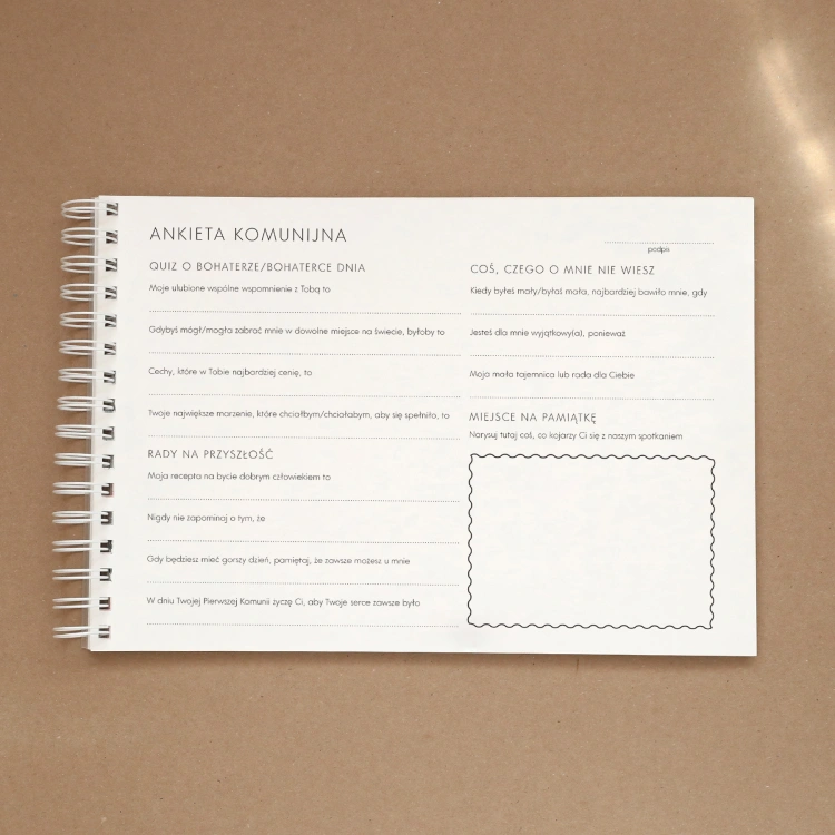 ankieta komunijna 2