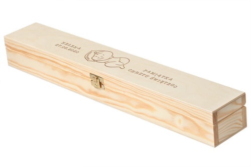 pudełko na świece CH03 dzidzius chłopczyk