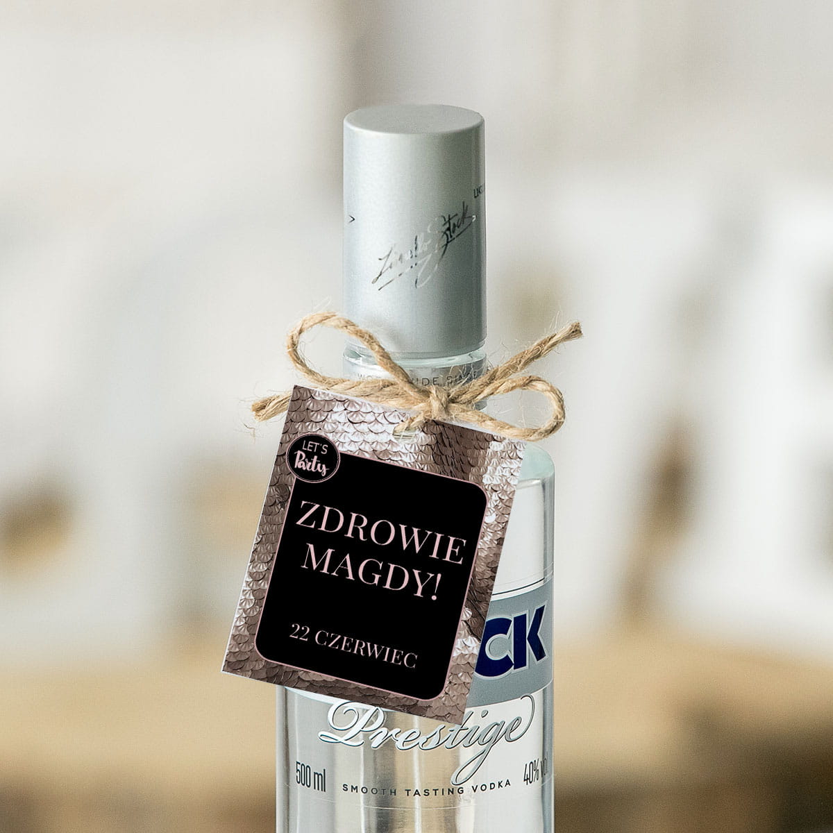zawieszki 66-różowe-cekiny