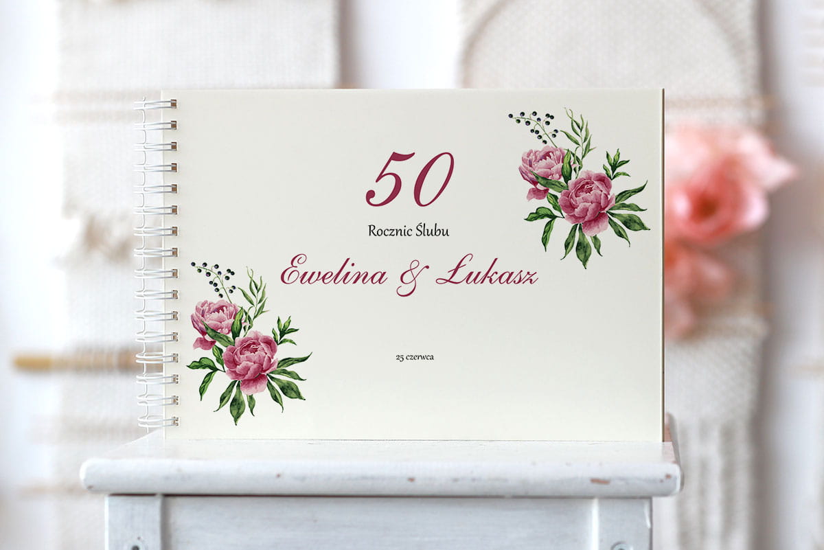 Ciekawy prezent na ślub - Kronika 50 rocznic