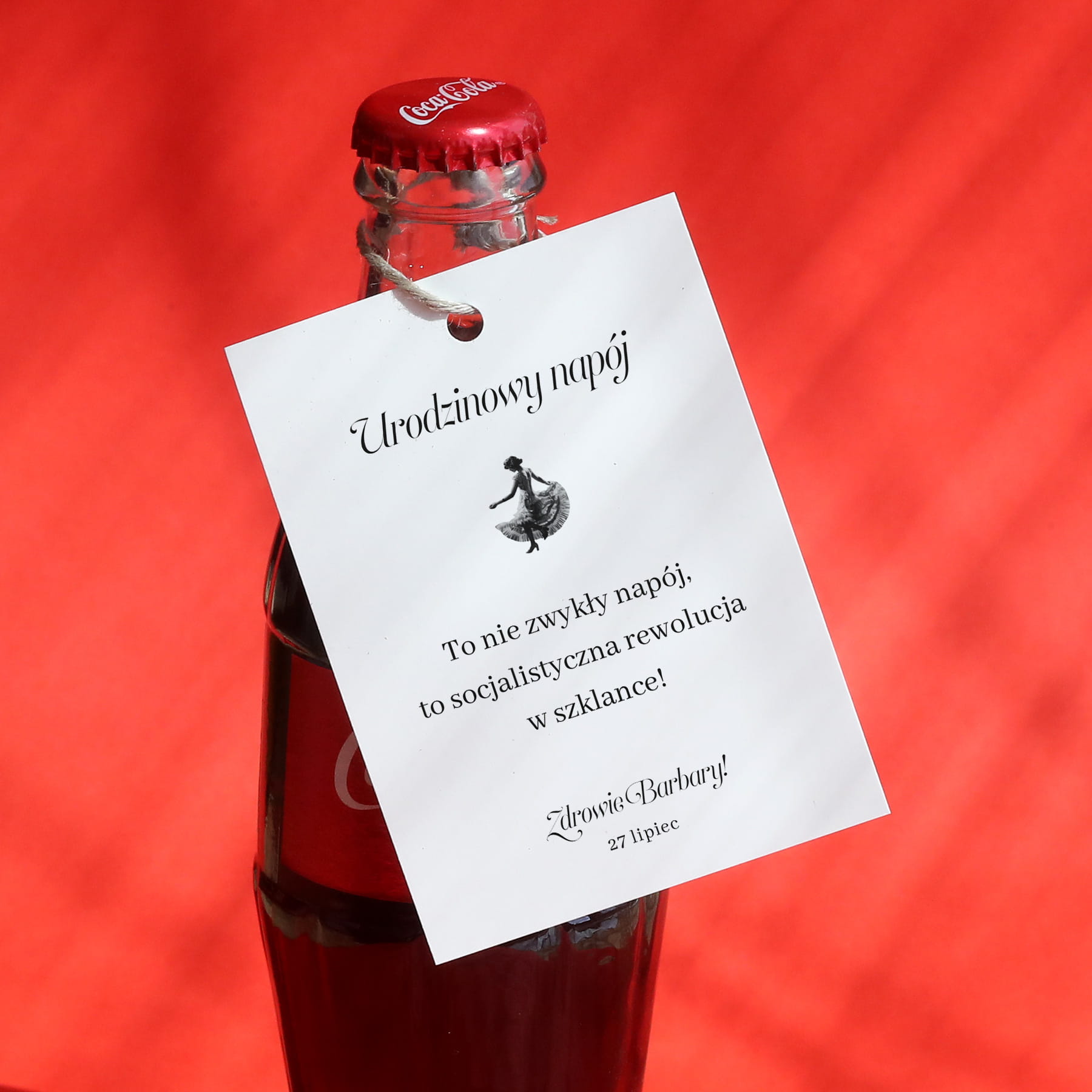 Urodzinowe zawieszki roztańczone - zestaw 18 szt