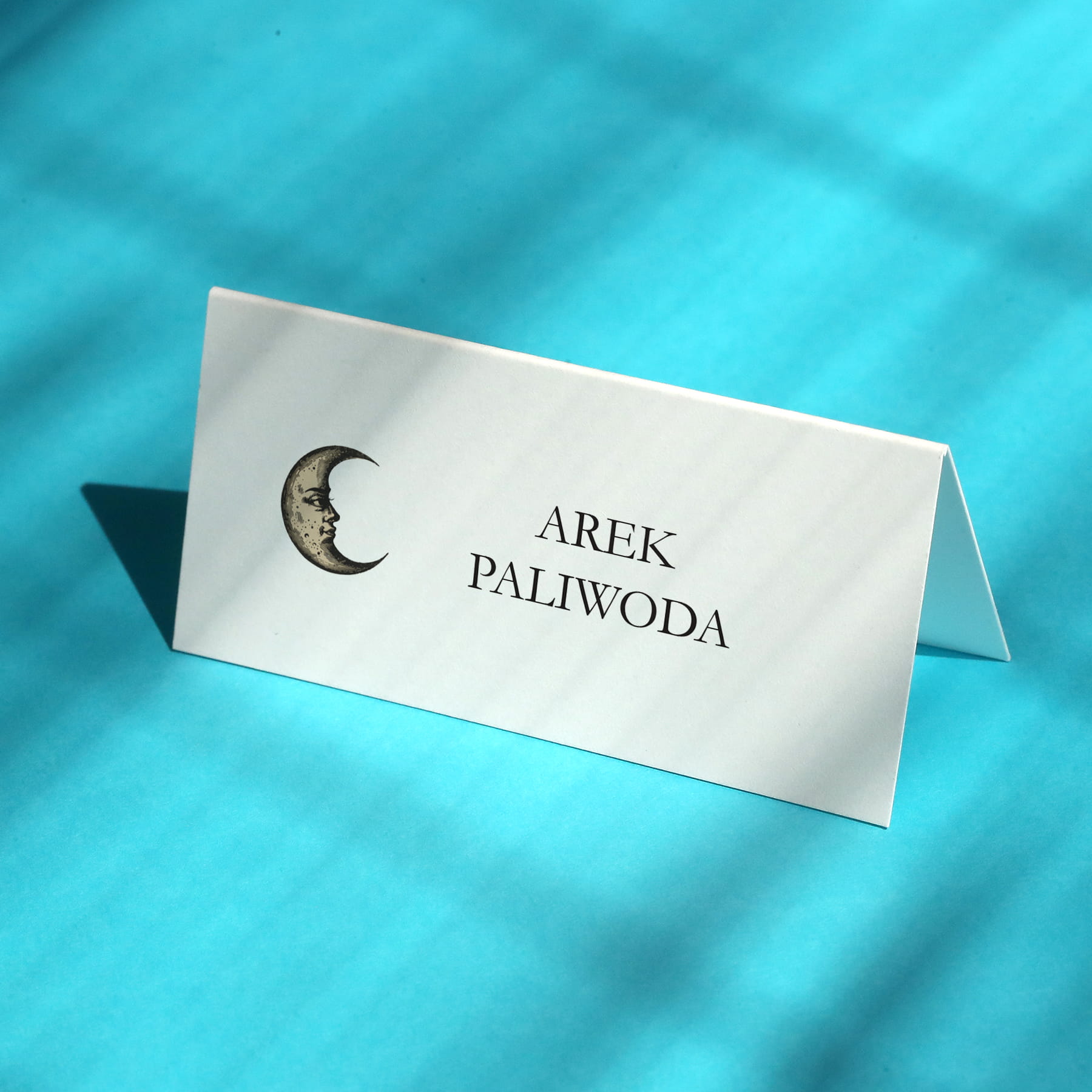 Winietki urodzinowe z księżycem