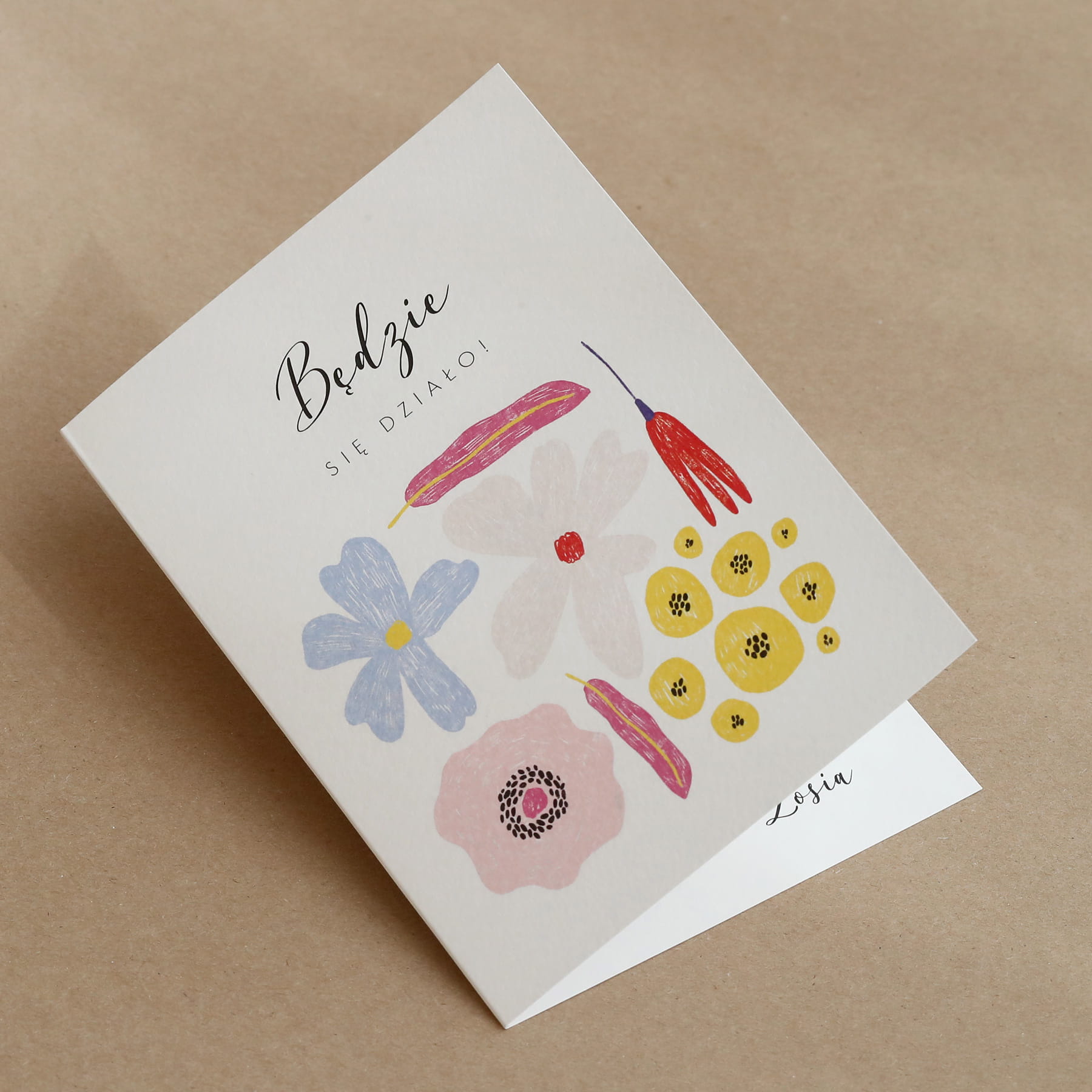 Zaproszenia na urodziny Modern Flowers