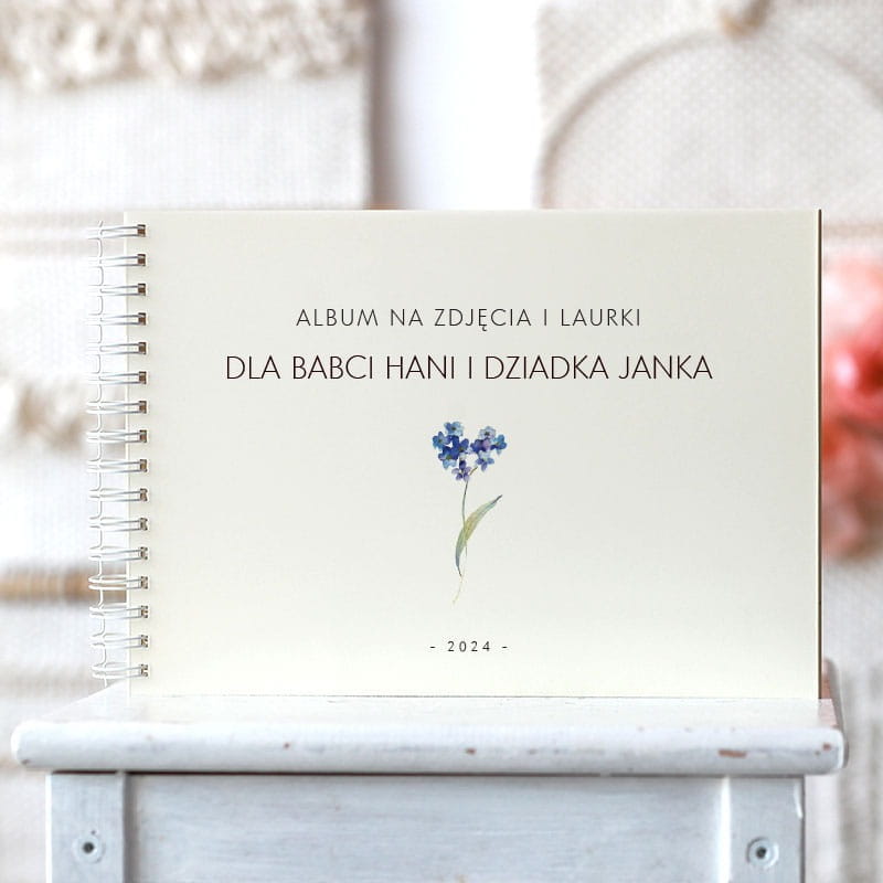 Album na zdjęcia i laurki dla Babci i Dziadka