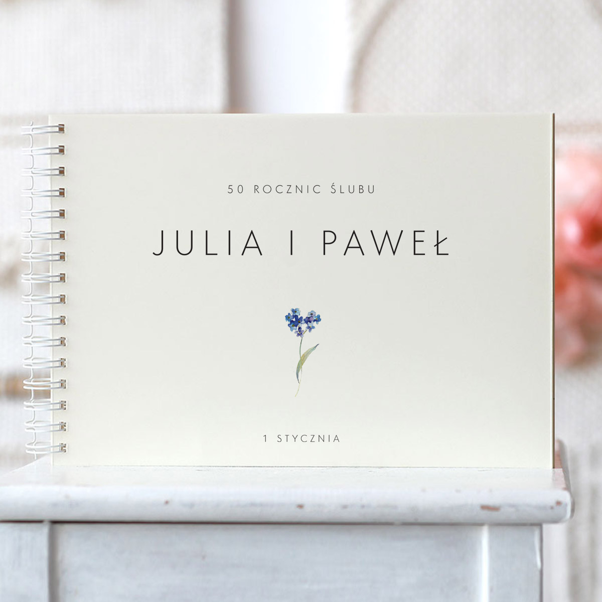 Śliczny prezent na ślub - Kronika 50 rocznic