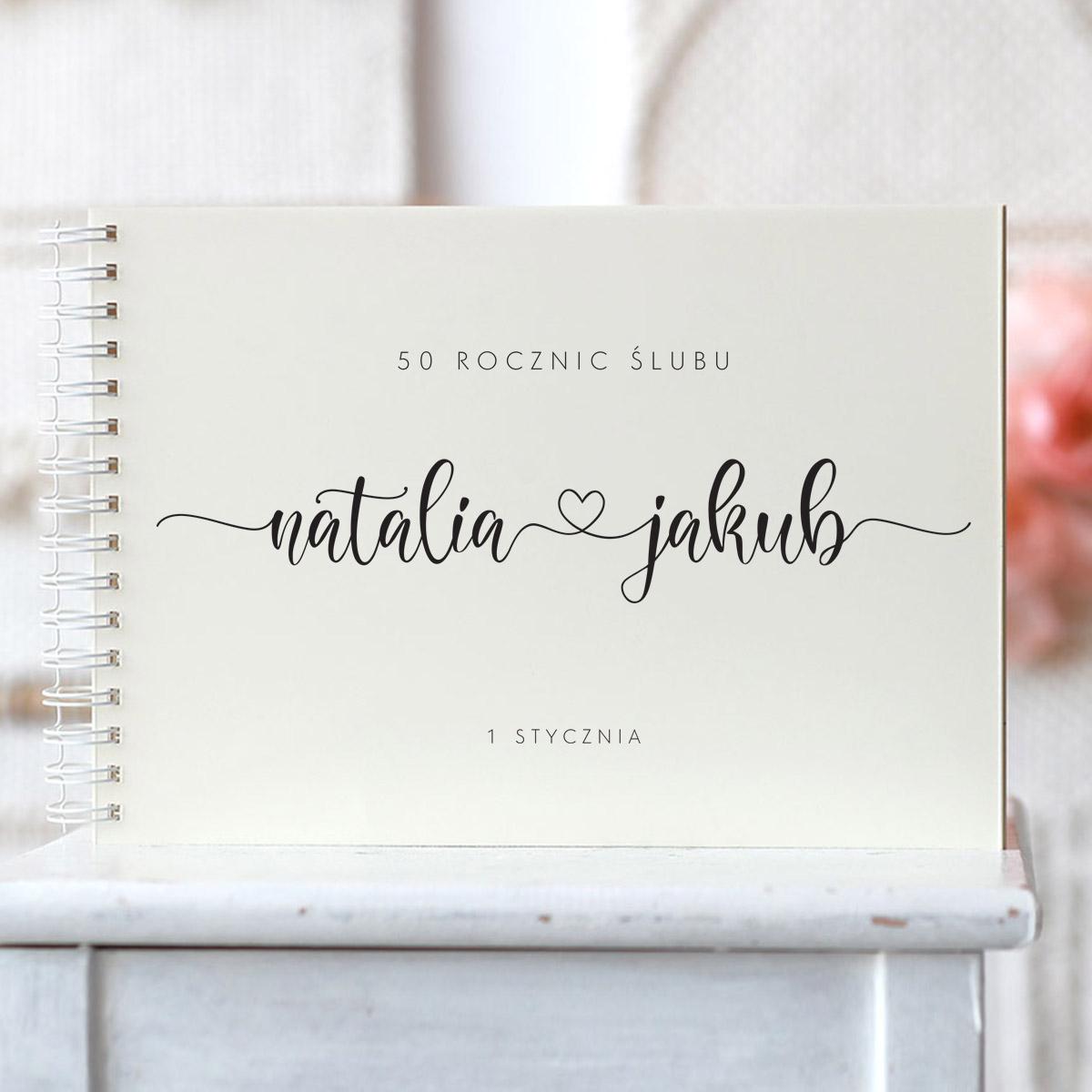 Uroczy prezent na ślub - Kronika 50 rocznic